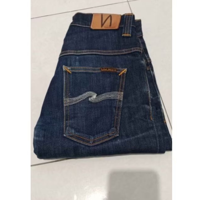Celana Jeans Denim Second Bekas Branded Pl Nudie