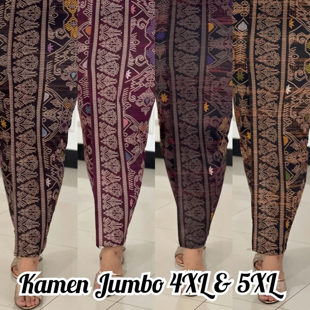 Kamen jadi songket bali Jumbo Bigsize 5XL 4XL |M2| kamen jadi jumbo | bawahan jadi jumbo | bawahan t