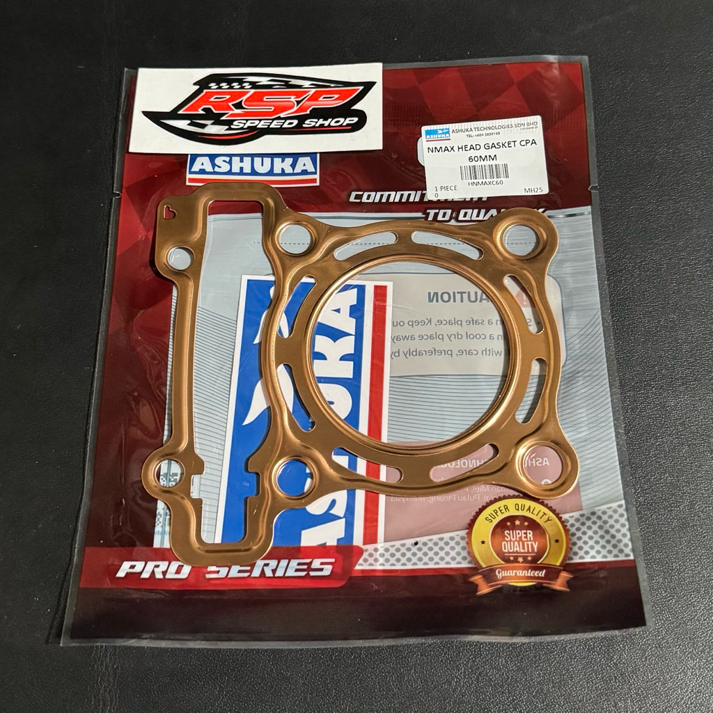 PACKING PAKING BLOK HEAD TEMBAGA AEROX NMAX AEROX PISTON SEHER 60 MM ORIGINAL ASHUKA