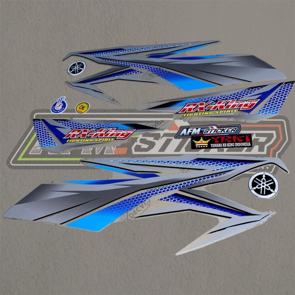 Striping Rx King Transparan || Striping Rx King 2005