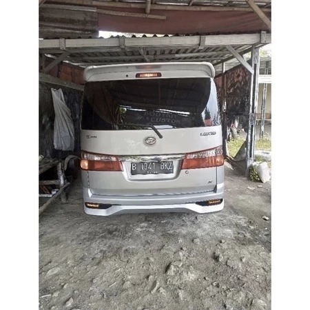 BEMPER BELAKANG LUXIO COSTUM MODEL AVANZA 2021-2024 BUMPER BELAKANG LUXIO MODEL AVANZA 2021-2024