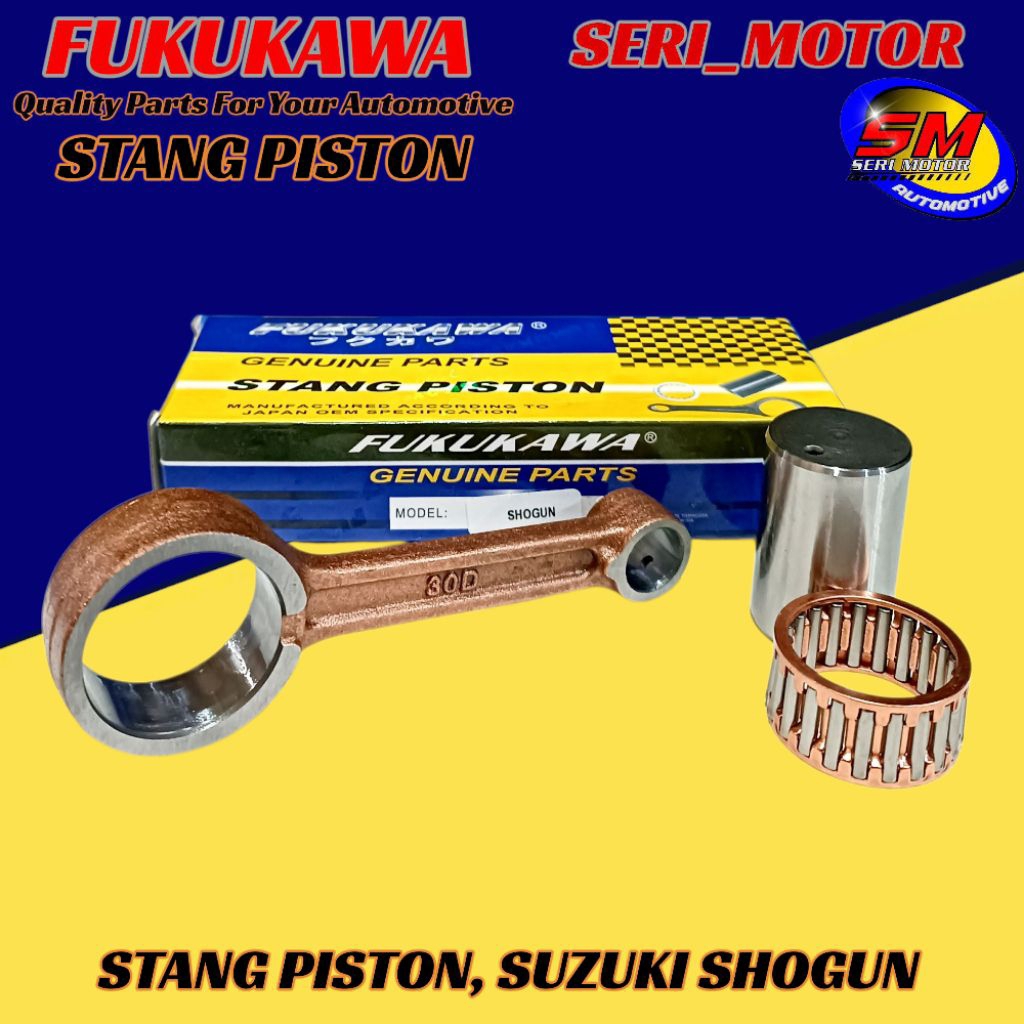 Stang Seher/Stang Piston Set Suzuki Shogun Fukukawa
