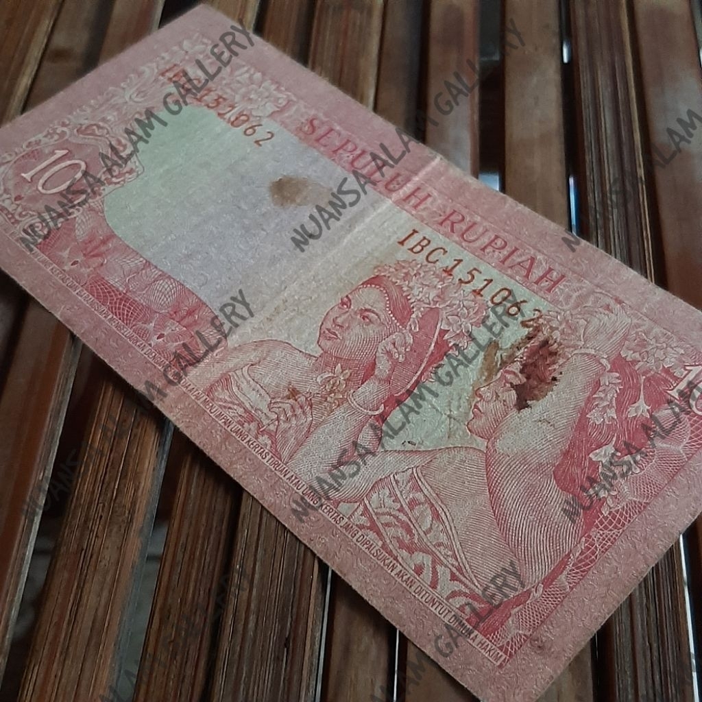 Grand Collector Selection Uang Gambar Penari Janger Seri Irian Barat Kondisi Bekas Exclusive