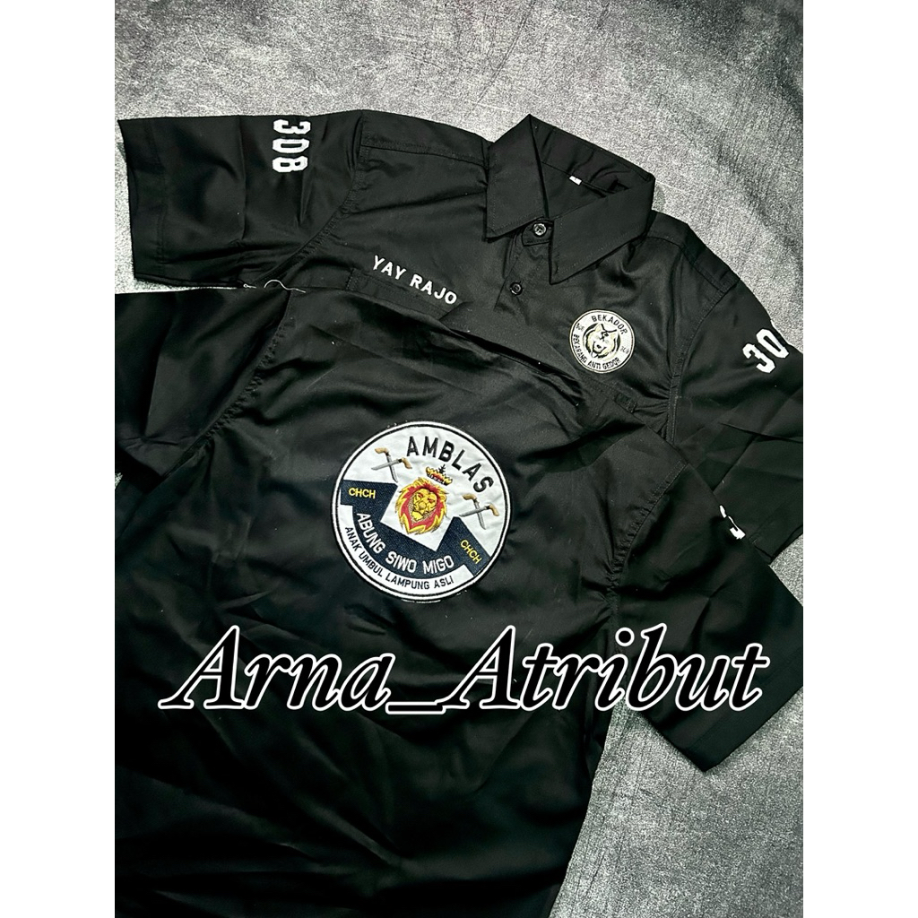 KEMEJA WORKSHIT CUSTOM BORDIR COMPUTER DESIGN SUKA-SUKA KEMEJA PDH PDL CUSTOM BORDIR FREE DESIGN