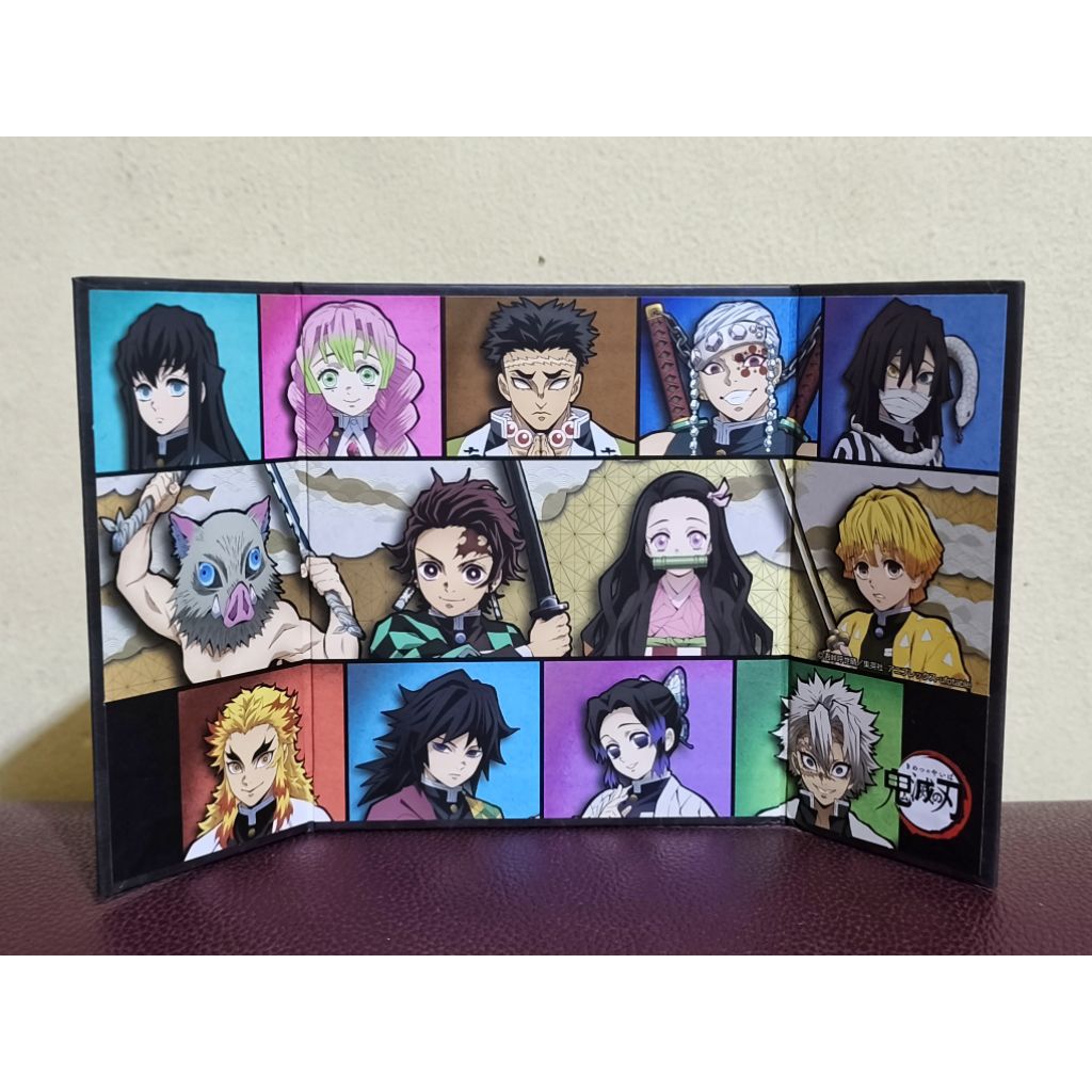 (Official) Demon Slayer Merch/ Poster Lipat Demon Slayer/ Kimetsu No Yaiba