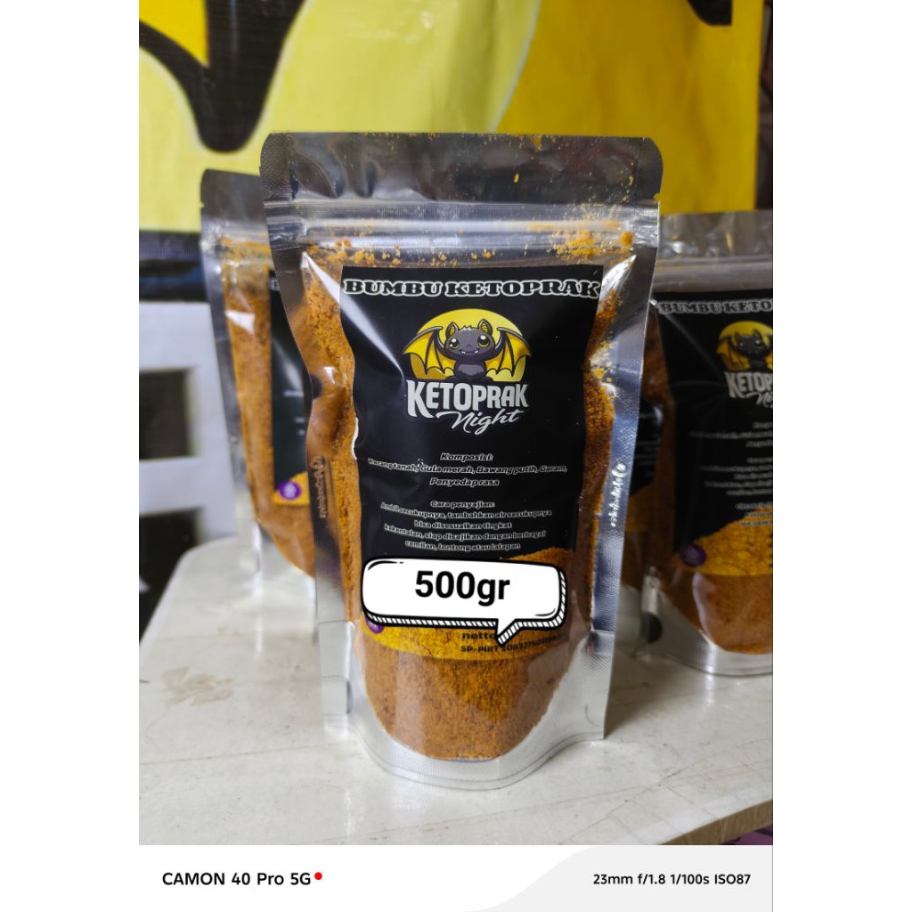 500 gr BUMBU KETOPRAK NIGHT