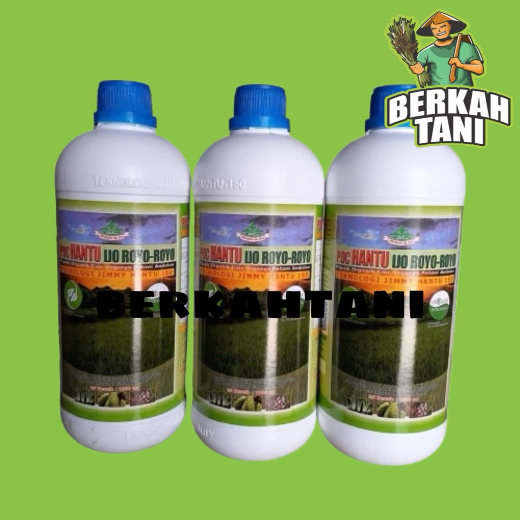 Pupuk jimmy hantu POC Hantu Ijo Royo Royo 1 Liter Pupuk Cair Original Jimmy Hantu Bambu Ijo
