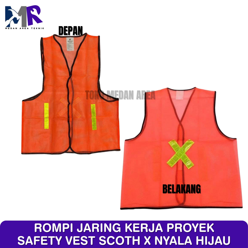 Rompi Jaring Kerja Proyek Rompi Proyek Rompi Jala Rompi Teknisi Murah