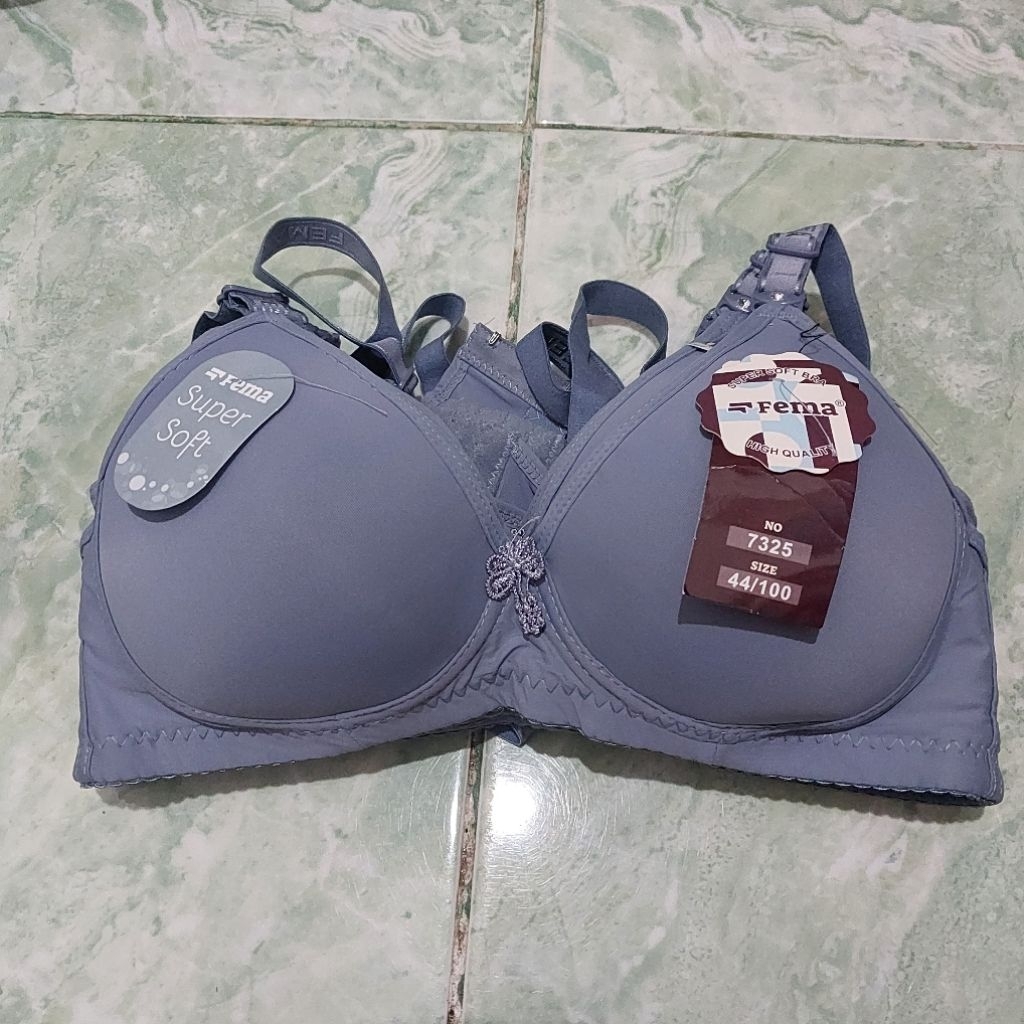 Bra Fema Busa Tipis  Kait 3, BH Fema Busa Tipis Kait 3