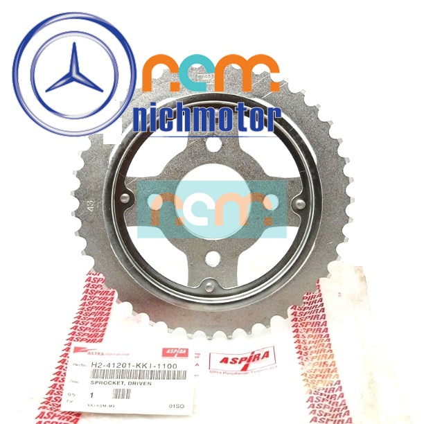 Gir Belakang 43T Tiger