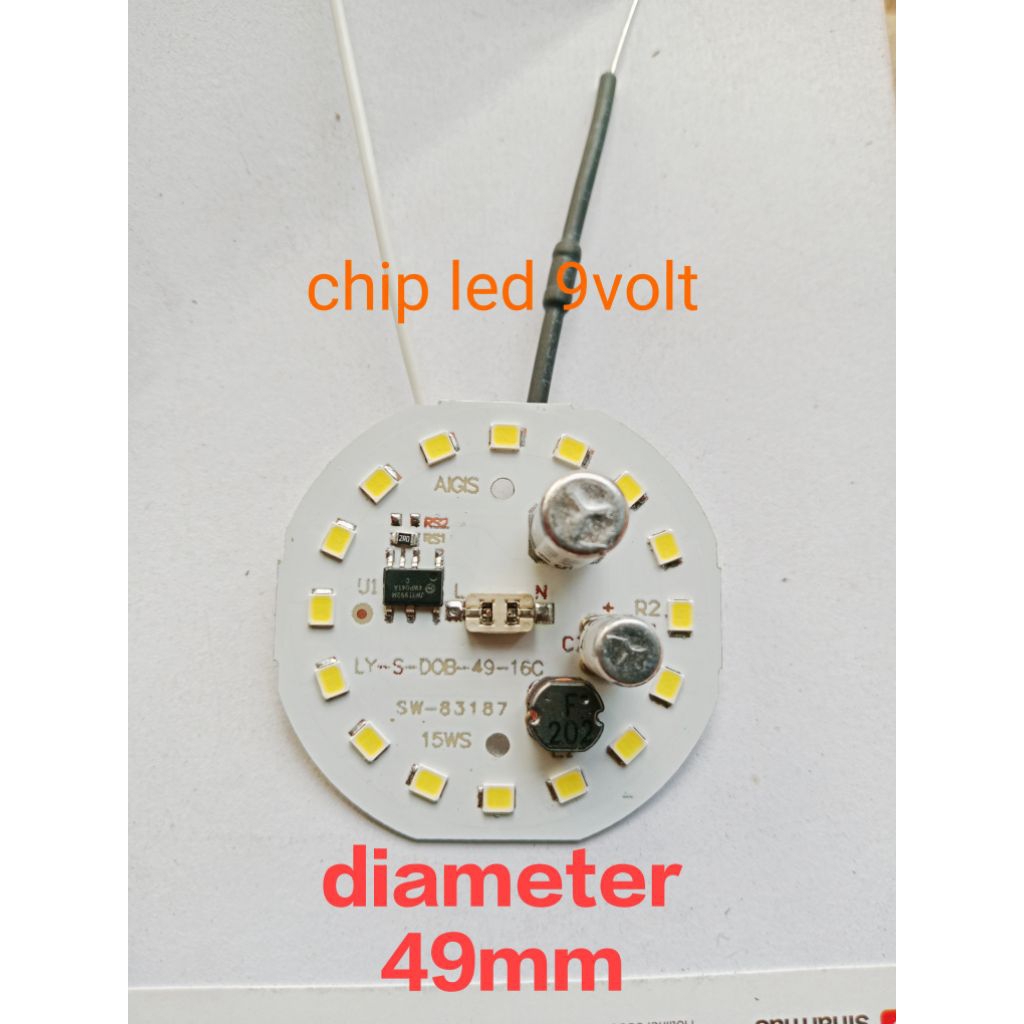 pcb ac acr Aigis 15w nyala putih terang