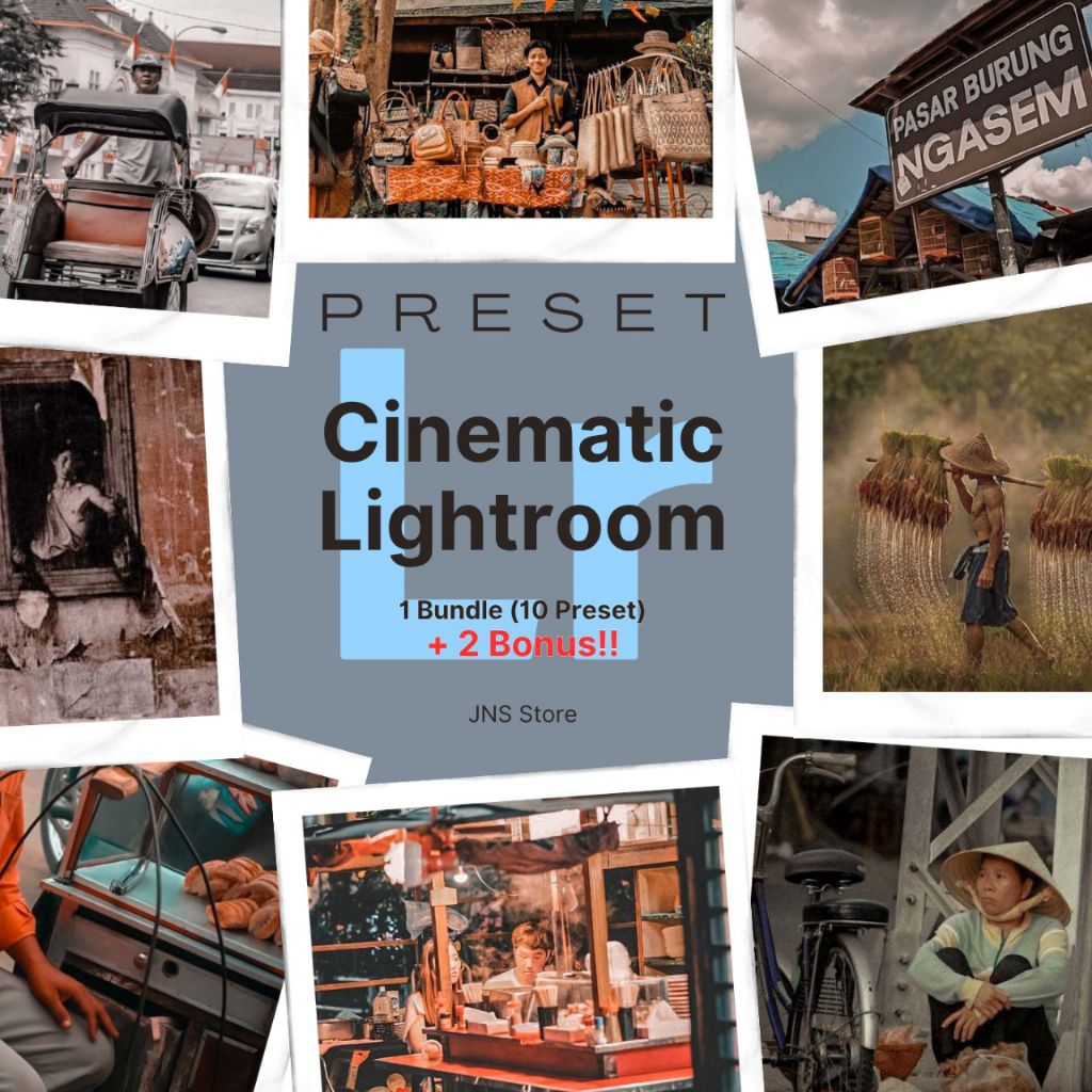 Preset Cinematic Lightroom