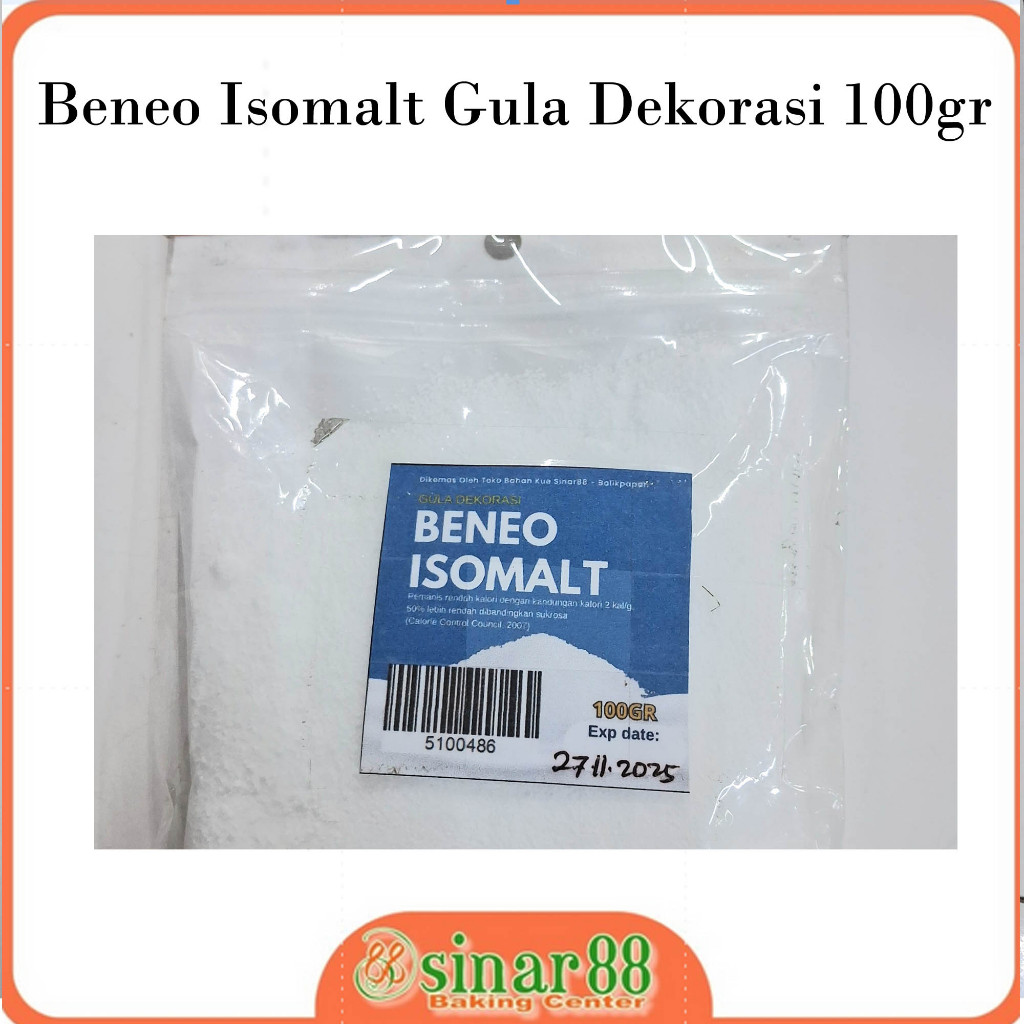 Beneo Isomalt Gula Dekorasi 100gr