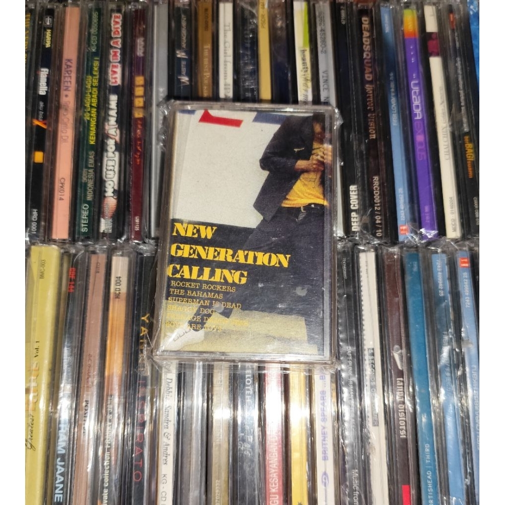 Kaset New Generation Calling - Rocket Rockers, The Bahamas, Superman Is Dead, Shaggydog, Teenage Dea