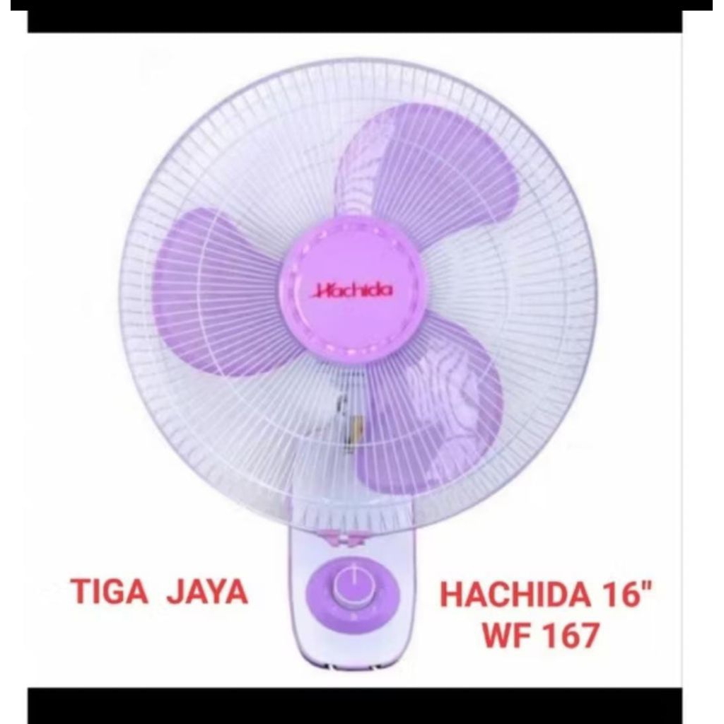 Kipas Angin Dinding 16 In Hachida 167 Kipas Angin Wall Fan 16" Hachida 167