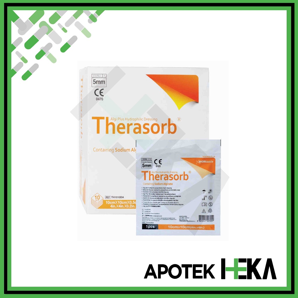 Therasorb Alginate 10 x 10 cm - Sodium Alginate