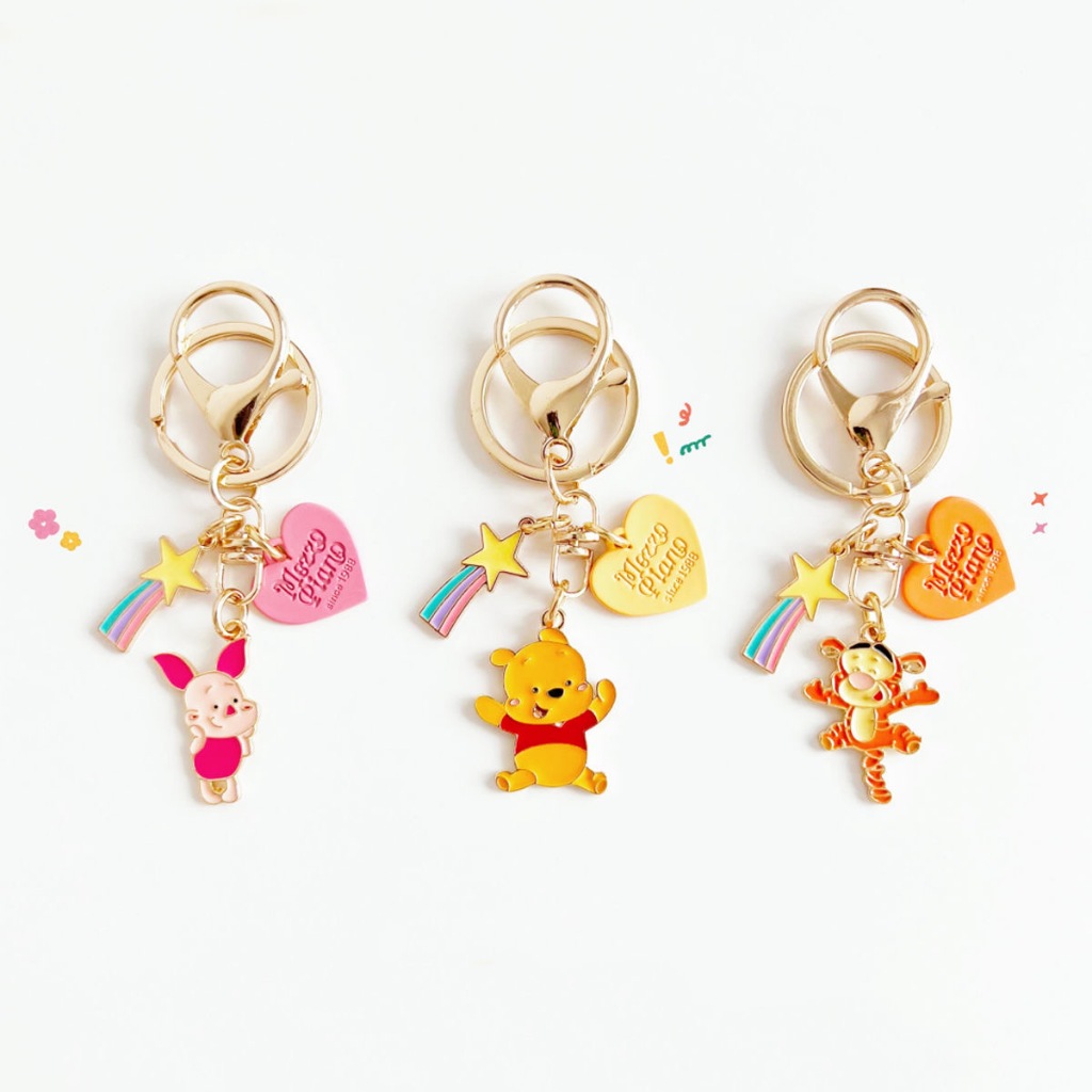 Gantungan kunci selebriti online populer, gantungan kunci mobil kartun, liontin tas, hadiah pasangan