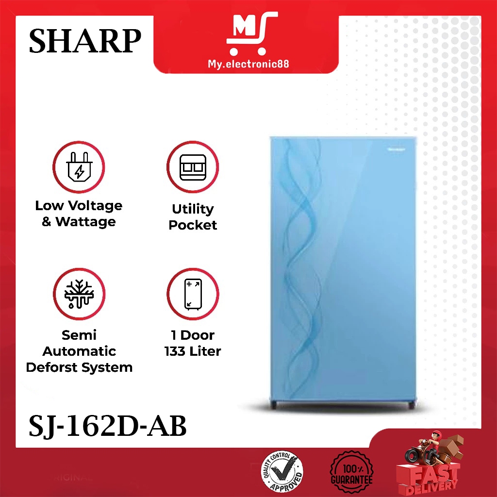 SHARP KULKAS 1 PINTU SJ-162D