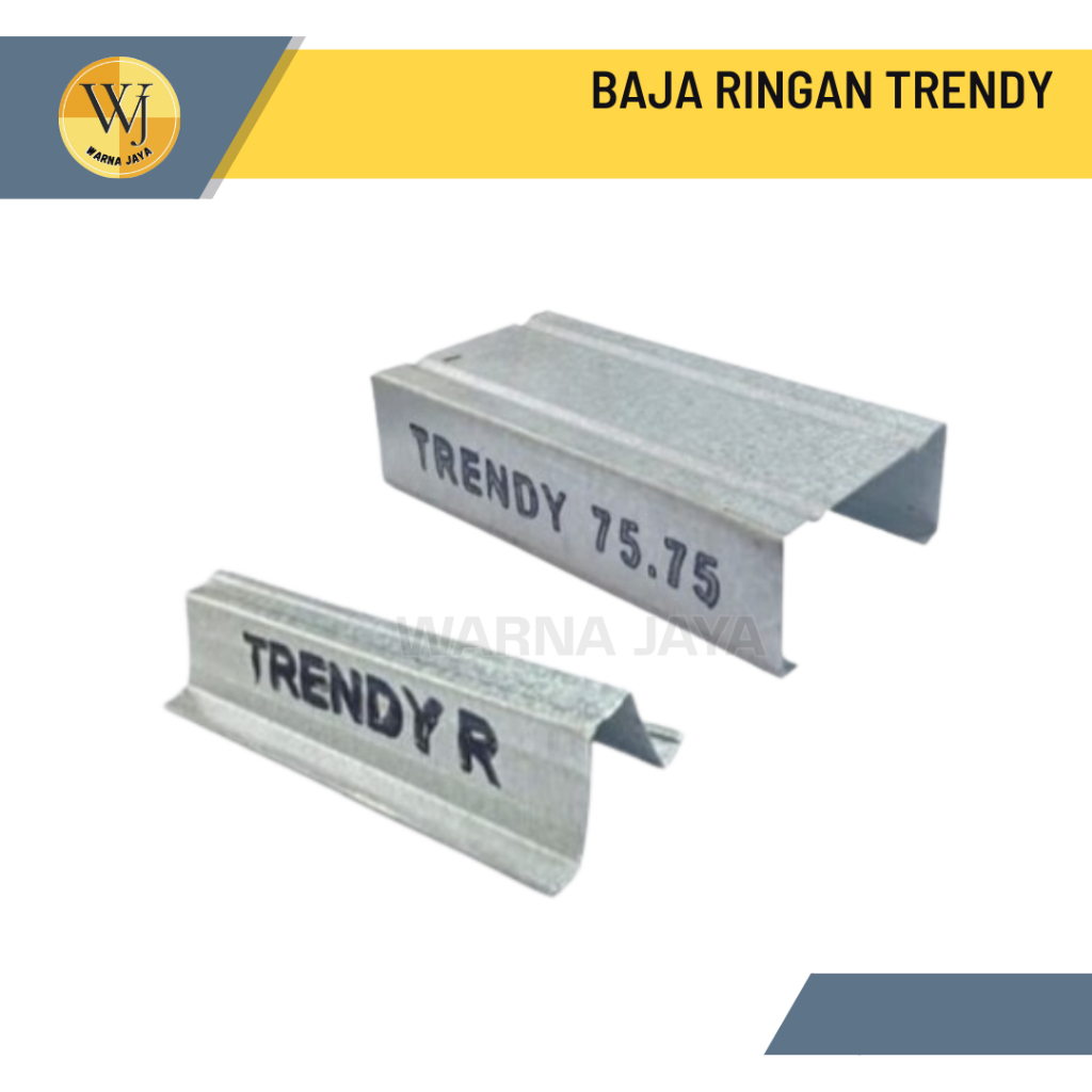 Rangka Baja Ringan Atap Trendy / Taso Trendy