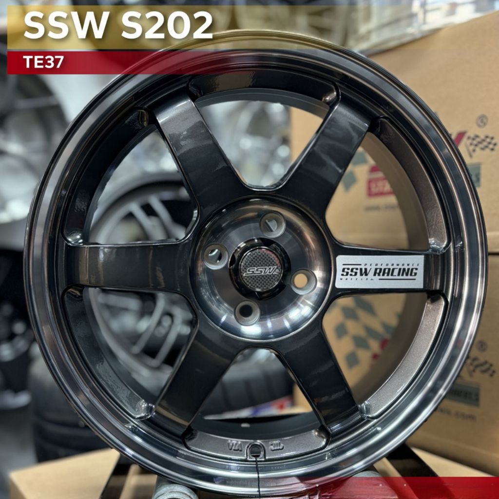 velg te37 ring 17 ssw original Thailand lebar 7 et 38 velg mobil r17 velg racing ring 17 brio jazz c