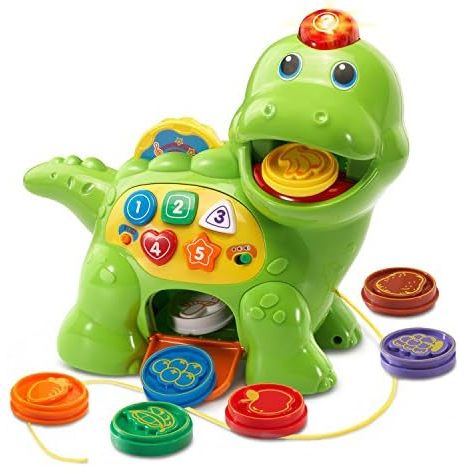 BEST SELLER VTech Chomp & Count Dino Hijau, Mainan Edukatif Bayi
