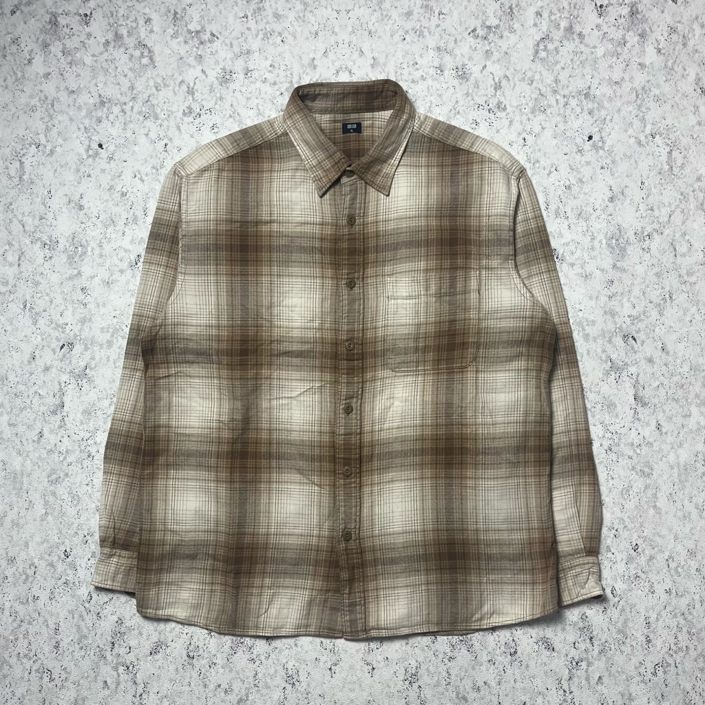 Kemeja Flanel Veterano Uniqlo Veterano Flannel Shirt