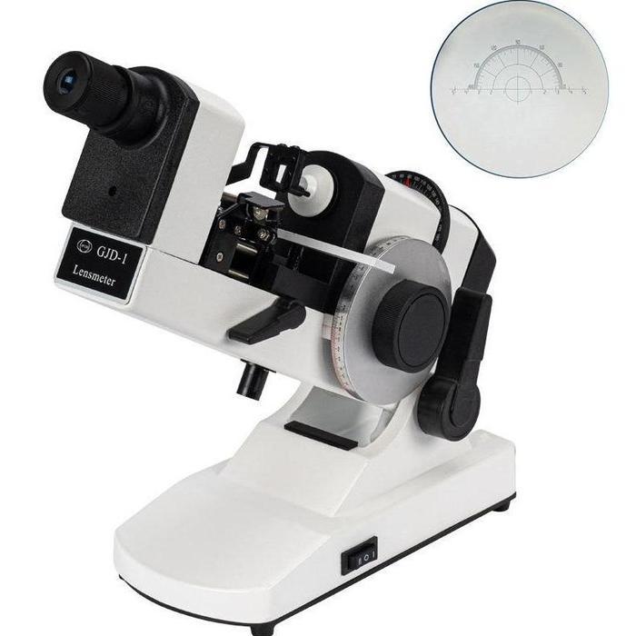 Lensometer Manual GJD-1 / Alat Ukur Lensa Kacamata Manual Presisi Optik