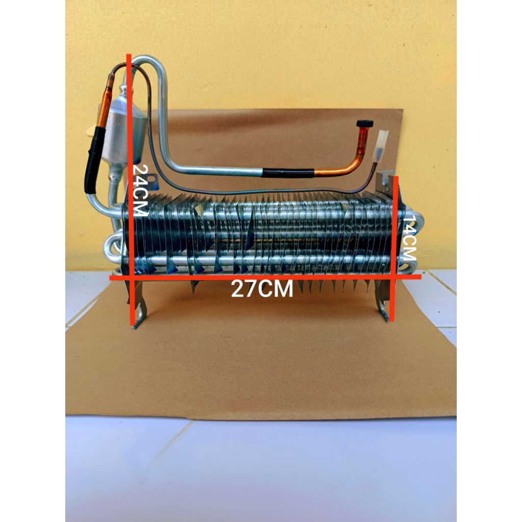 evaporator kulkas AQUA/SANYO 2pintu original