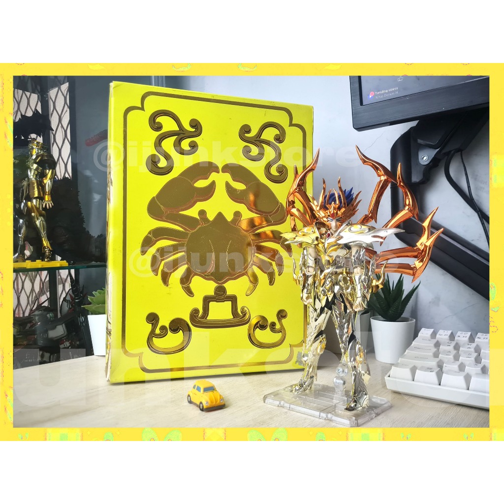 [BIB] Saint Cloth Myth SCM EX Cancer Death Mask Saint Seiya Figure 3RD Party