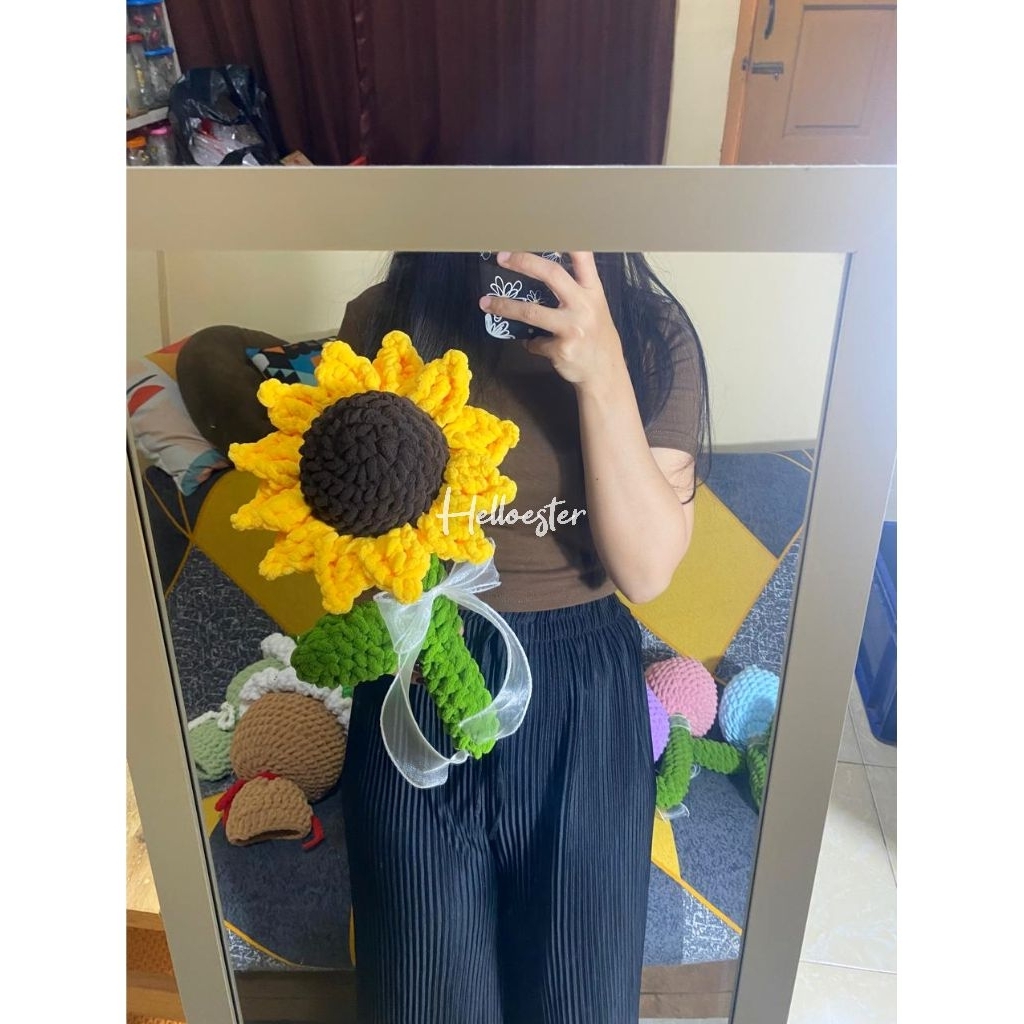 Crochet Giant Tulip Flower/ Giant Tulip Crochet