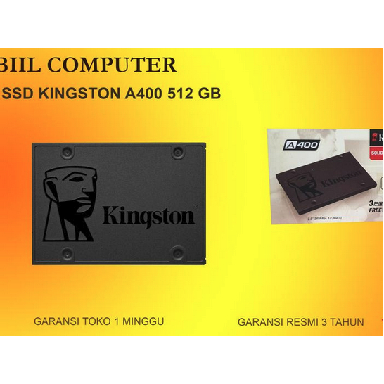 Kingston SSD 512GB SATA III