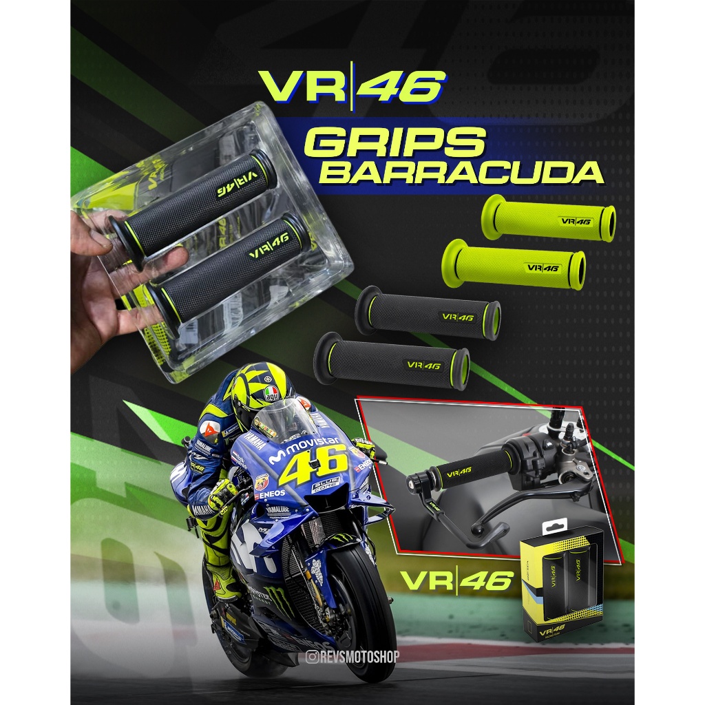 BARRACUDA RACING HANDGRIP VR46 - ORIGINAL