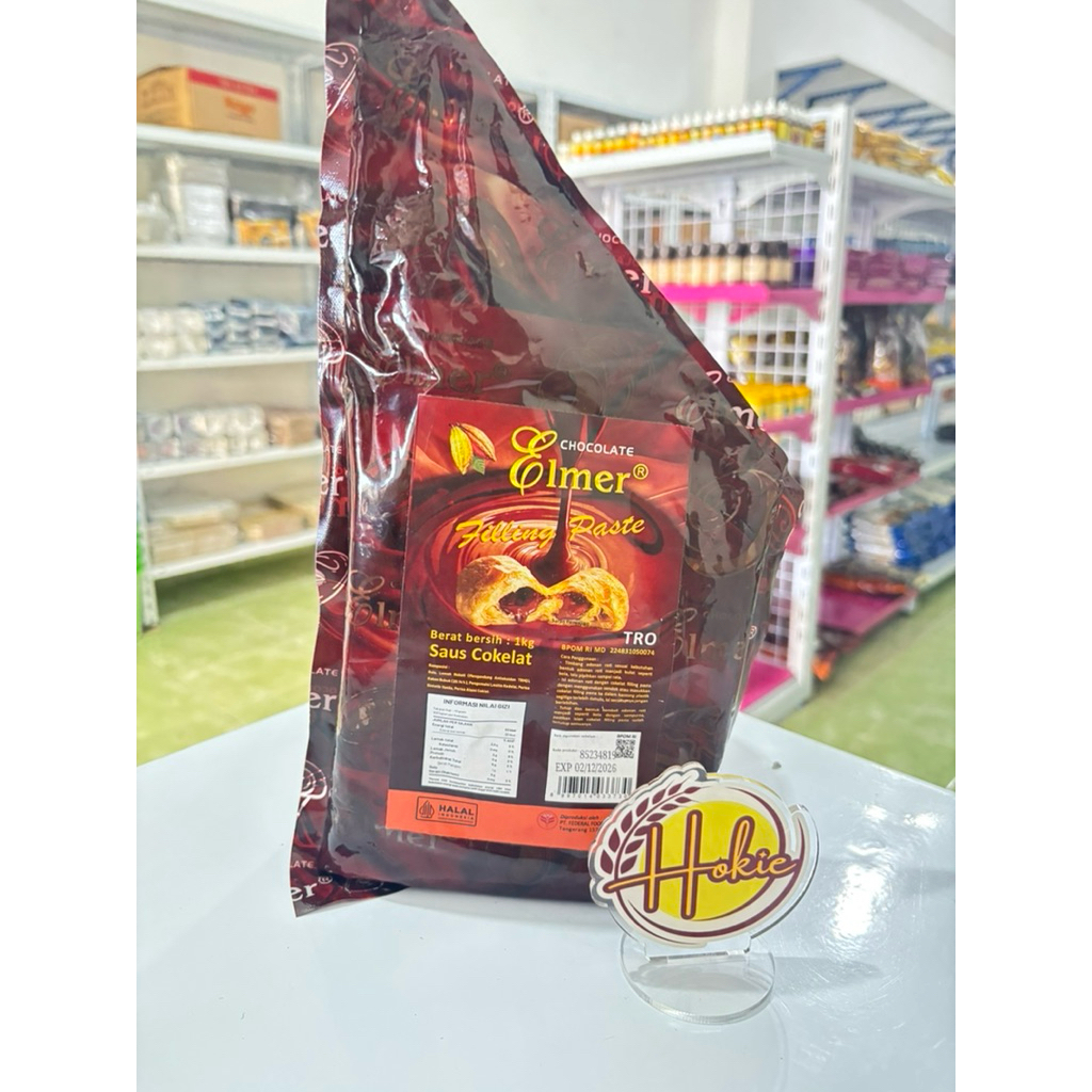 Elmer 1kg 1000gr Filling Paste Coklat chocolate