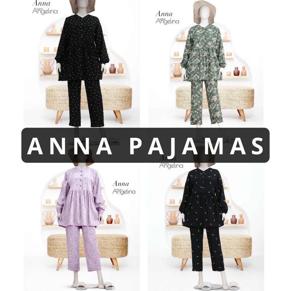 PAJAMAS ANNA - LUNA - EVELYN - CAITLYN By Atelier Angelina