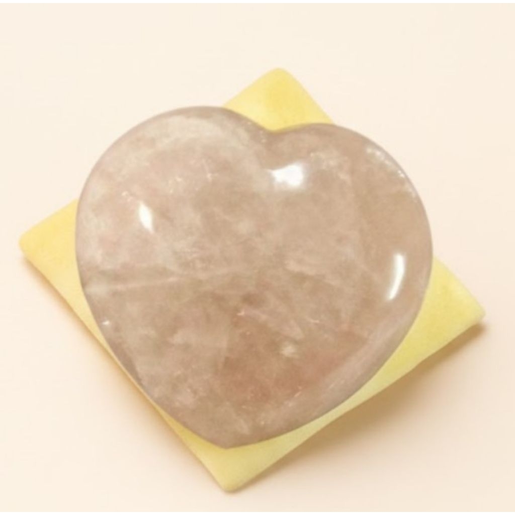 Rose Quartz Crystal Original – Batu Rose Quartz Asli Warna Pink Muda