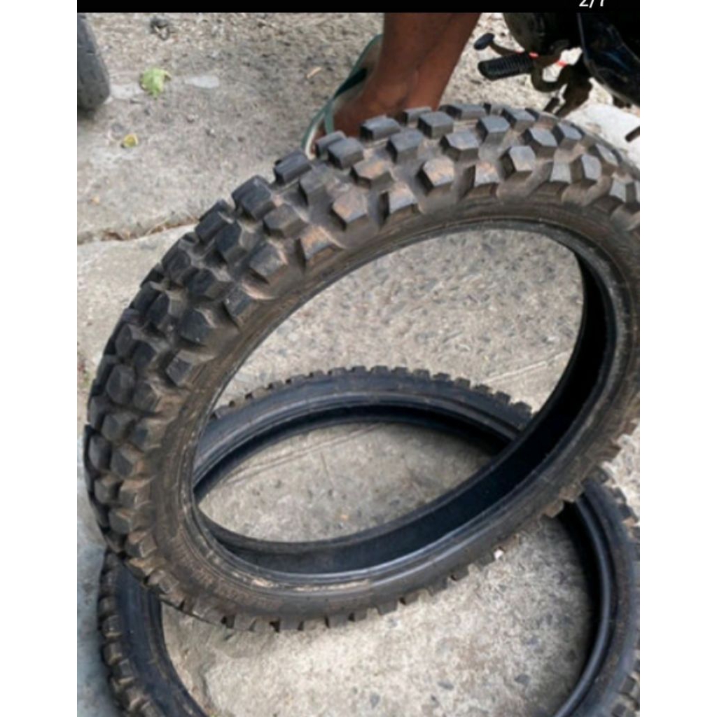 BAN MOTOR KLX/CROSS RING 18 4,10 IRC copotan