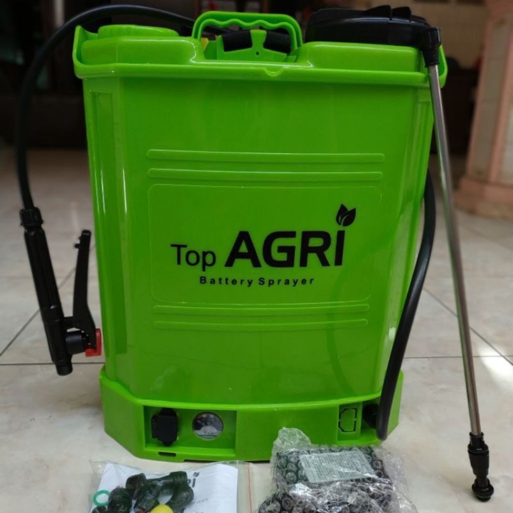 sprayer Elektrik Top agri 16 liter/semprot Elektrik top agri berkapasitas 16 liter