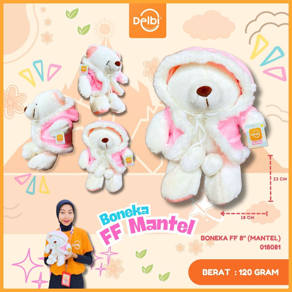 BONEKA FF 8" (MANTEL)