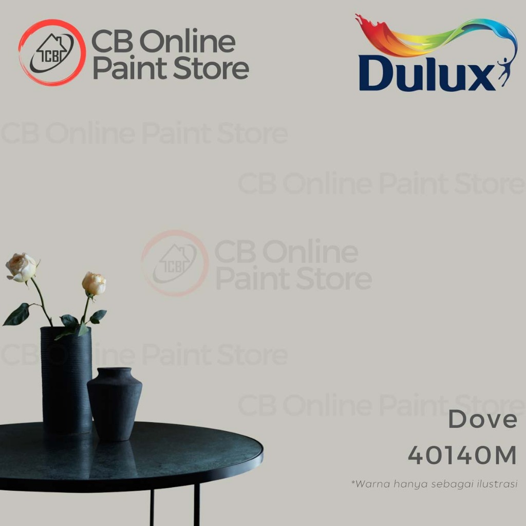 CAT TEMBOK DULUX - DOVE 40140M - PAIL