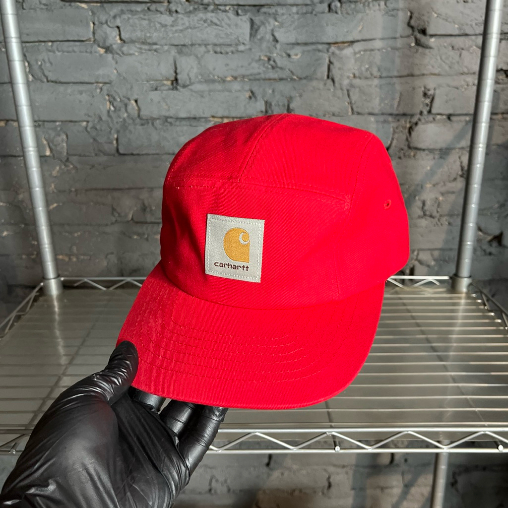 Topi carhartt 5panel red