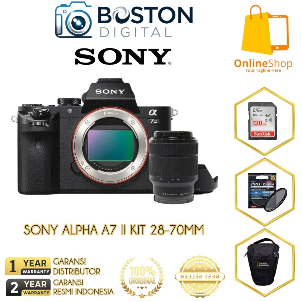 SONY ALPHA A7 II KIT 28-70MM / SONY A7 MARK II KIT 28-70MM