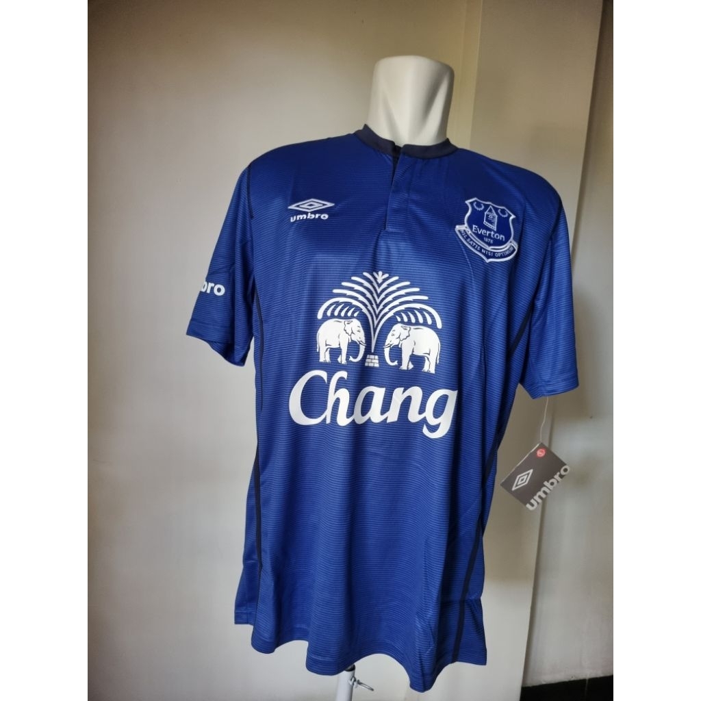 Jersey Retro Everton Home 2014-2015, Grade Ori, size XL