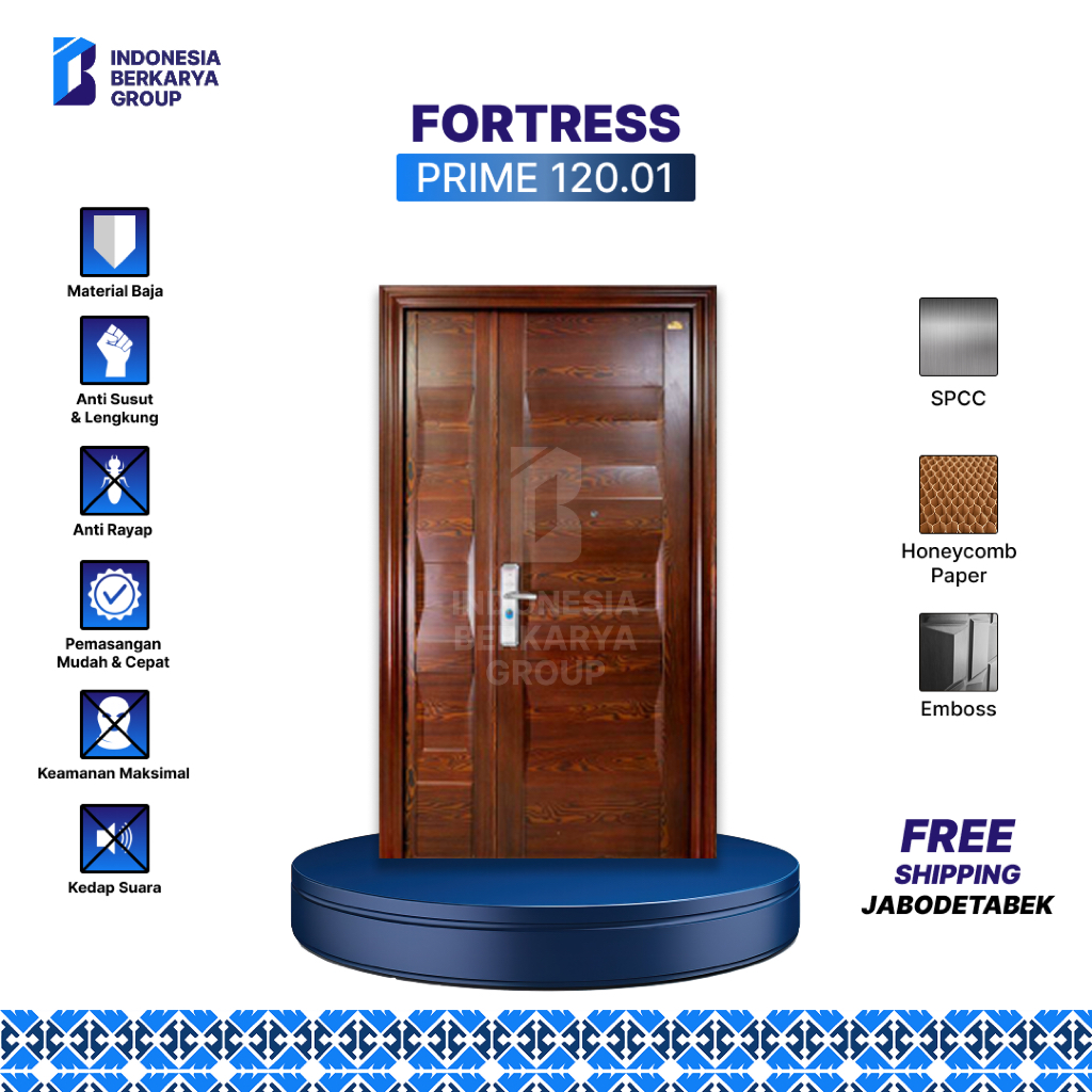 Pintu Baja Fortress Prime 120.01 (Mother & Son)