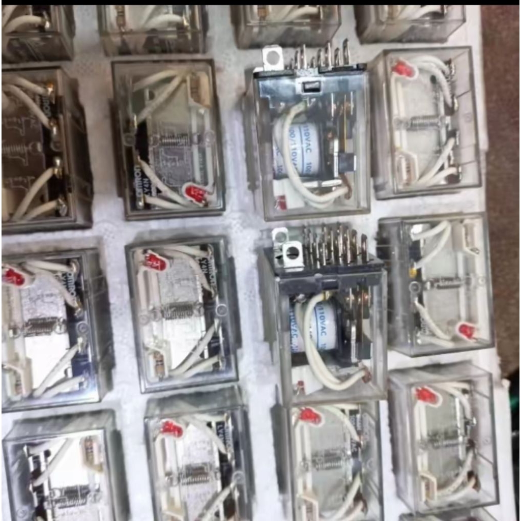 Relay Omron Ly4N 110Vac original Omron