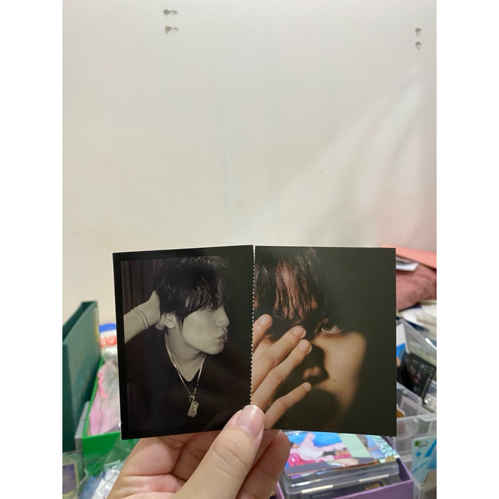 NCT Haechan Taste Tin Case — Official Mini Postcard Set (DAPAT 2PC)