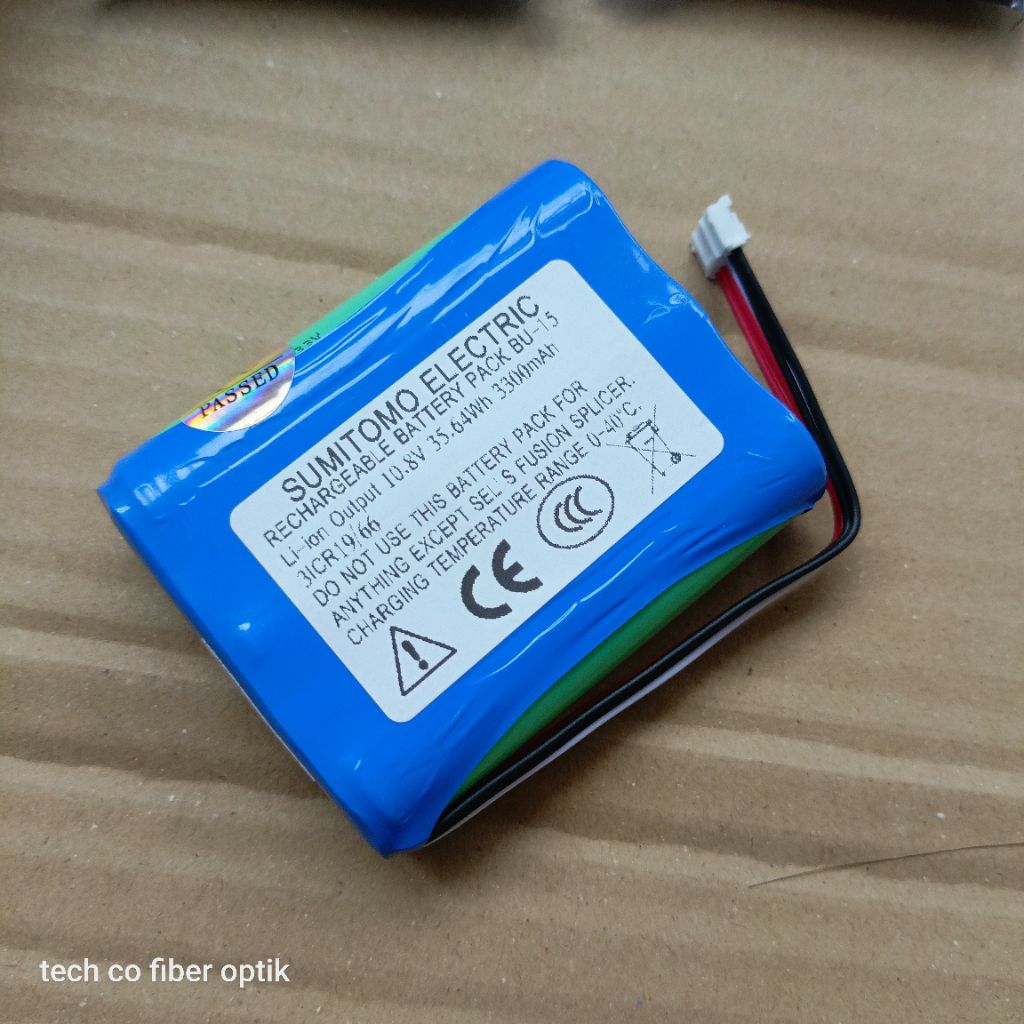 batre / baterai / Battery sumitomo T-400s / batere splicer Sumitomo T400s original