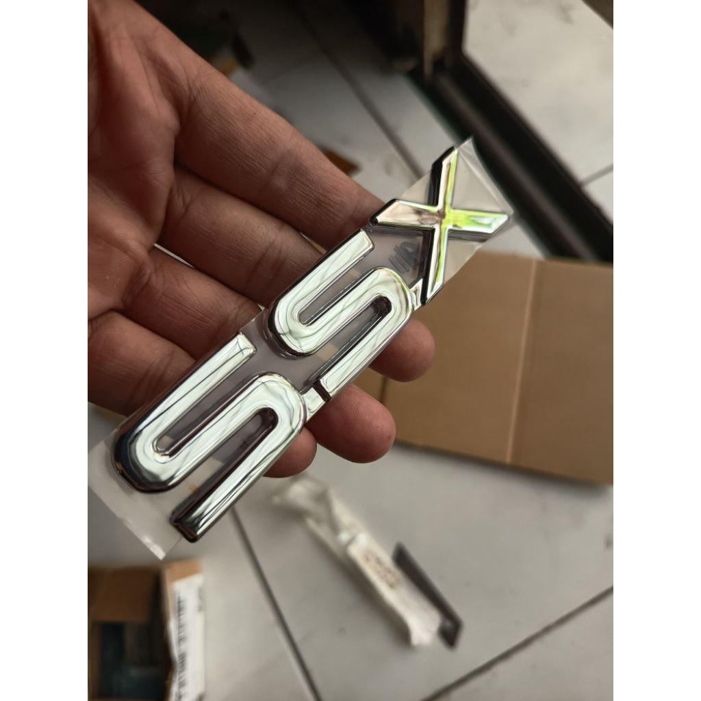 EMBLEM LOGO BEGASI BELAKANG SSX KIJANG KAPSUL ORIGINAL LOST PACK