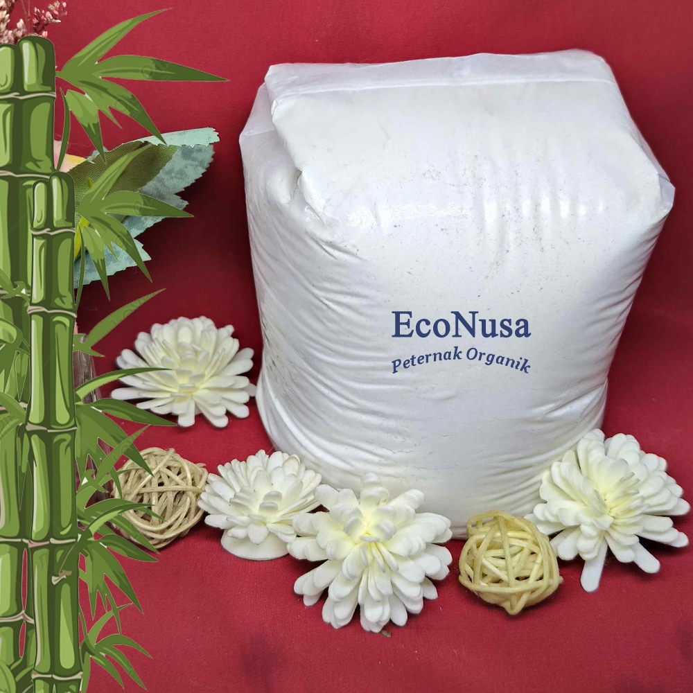 Bubuk Kedelai Mix Susu Kambing 1 kg Etawa Kaligesing Sapera Alami Tidak Bau Peternak Organik EcoNusa
