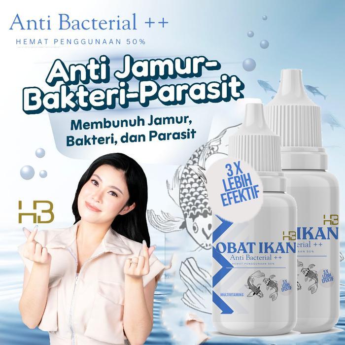 HB Obat Anti Jamur Kutu Dan Parasit Ikan Hias Original Obat Jamur Ikan Anti Virus Anti Parasit Anti 