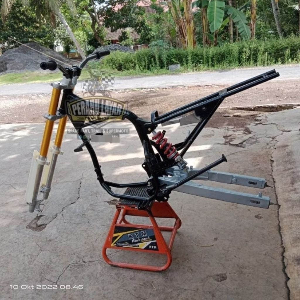 frame body rangka kerangka crf paket hemat ++ siap rakit PNP MESIN : TIGER, MP mono, mp Primus, VERZ